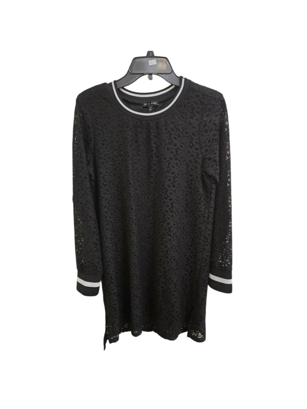 NWOT M Black As U Wish Dress
